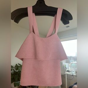 Madewell Baby Pink Cross-back Tank
